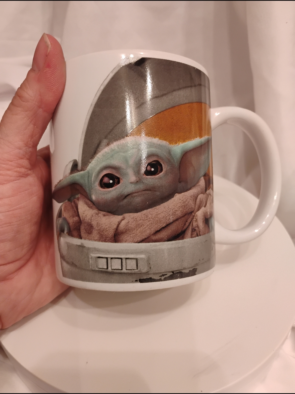 The Child Ceramic Mug - White
